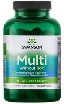 Multi Without Iron - 120 kapsulių - Swanson