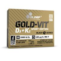 Gold Vit D3 + K2 Sport Edition - 60 kapsulių - Olimp Nutrition