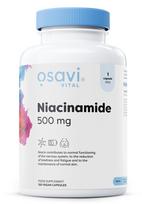 Niacinamide, 500mg - 120 vegan kapsulių - Osavi