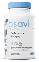 Selenium, 200mcg - 180 vegan kapsulių - Osavi