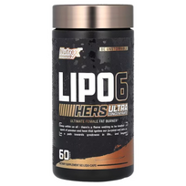 Lipo-6 Black Hers Ultra Concentrate with Caffeine - 60 kapsulių - Nutrex
