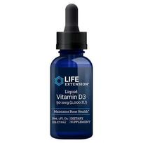 Liquid Vitamin D3, 50mcg - 29 ml. - Life Extension