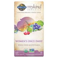 Mykind Women's Once Daily - 60 vegan tablečių - Garden of Life