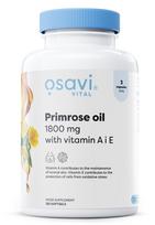 Primrose Oil with Vitamin A & E, 1800mg - 120 kapsulių - Osavi