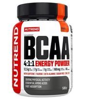 BCAA 4:1:1 Energy Powder, Orange - 500 grams - Nutrend