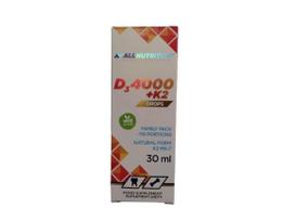 Vit D3 4000 + K2 Drops - 30 ml. - Allnutrition