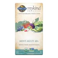 Mykind Men's Multi 40+ - 60 vegan tablečių - Garden of Life