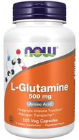 L-Glutamine, 500mg - 120 kapsulių - NOW Foods