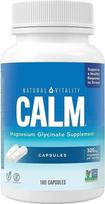 Calm Magnesium Glycinate - 180 kapsulių - Natural Vitality