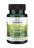 Full Spectrum Mustard Seed, 400mg - 60 kapsulių - Swanson