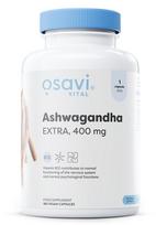 Ashwagandha Extra, 400mg - 180 vegan kapsulių - Osavi