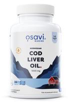 Norwegian Cod Liver Oil kapsulių, 1000mg (Lemon) - 90 kapsulių - Osavi