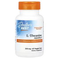 L-Theanine AlphaWave - 60 kapsulių - Doctor's Best