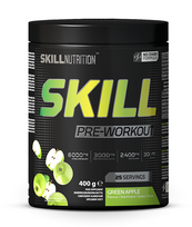 Skill Pre-Workout, Green Apple - 400-412 grams - Skill Nutrition