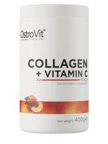 Collagen + Vitamin C, Peach - 400 grams - OstroVit