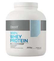 100% Whey Protein, Strawberry Cream - 2000 grams - OstroVit