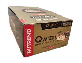 Qwizz 35% Protein Bar, Gold Salted Caramel - 24 x 60g - Nutrend