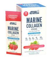 Marine Collagen Sticks, Strawberry Raspberry - 10 x 12g - Applied Nutrition