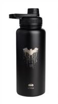 Bohtal Insulated Sports Bottle - DC Comics, Batman Logo Drip - 960 ml. - SmartShake
