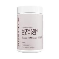 Vitamin D3 + K2 - 30 kapsulių - Aventus Supplements