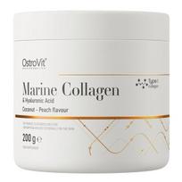 Marine Collagen & Hyaluronic Acid, Coconut Peach - 200 grams - OstroVit