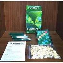 2-4 žaidėjai Anglų kalbos rašybos dėlionė Žaidimas Mokomasis Kelioninis Abėcėlė Scrabble Linksmas mokomasis žaislas Puikiai tinka šeimos žaidimų vakarui blue