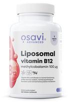 Liposomal Vitamin B12, Methylcobalamin 100mcg - 120 vegan kapsulių - Osavi