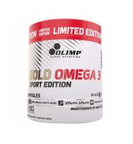 Gold Omega 3, Sport Edition - 200 kapsulių - Olimp Nutrition