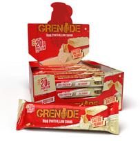 Protein Bars, White Chocolate Salted Peanut - 12 x 60g - Grenade