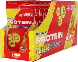 Crunchy Protein Cheese Bites, Chilli - 10 x 20g - Applied Nutrition