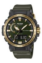 Casio Pro Trek 30-mečio modelis Saulės laikrodis Žalias x Auksas Radijo bangomis valdomas PRW-61ANS-3JR Vyriškas