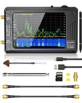 Hoshikou Denpa Nešiojamasis spektro analizatorius, TinySA Ultra 4 colių jutiklinis ekranas, Aukšto dažnio išvesties signalas 100kHz-5.4GHz su 32GB kortele, 2-in-1 signalas