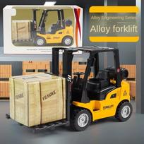 Car Forklift Friction Toy Vehicles Mini Engineering Interactive Children's Toy