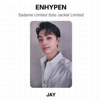 ENHYPEN Sadame Limited Solo Jacket Limited Official Photocard JAY 02 gray