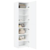 vidaXL Komoda, baltos spalvos, 50x42,5x185cm, apdirbta mediena