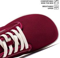 Unisex bėgimo bateliai Barefoot sportiniai kvėpuojantys lengvi bordo 38 — minimalistiniai batai, sporto salės batai, bėgimo takų batai, vandens batai, lauko avalynė, tinkliniai batai, patogūs sportbačiai, 38