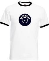 BLUE BEAT RECORDS - RINGER T-Shirt (FOL Brand UK Pama Trojan Reggae 60s 70s ska) 4XL