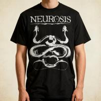 Vintage Neurosis Band Snacks Cotton Black All Size Men Women Tee Shirt NWT S