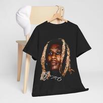 Young Thug Shirt White, Vintage Rap Tee Young Thug Hip Hop Graphic Print T-Shirt, Merch T-Shirt Gunna Thugger Oversized Heavy Cotton Shirt S
