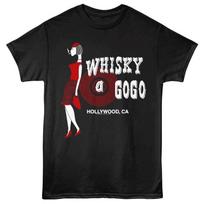 Whisky a Go Go Lady Logo Black T-Shirt M