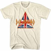 Def Leppard British Rock of Ages Natural Adult T-Shirt 4XL
