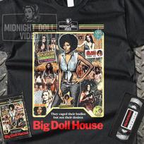 Big Doll House (1971) Pam Grier - VHS Tribute T-Shirt XL