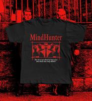Mindhunter T-Shirt, Holden Ford Bill Tench FBI Shirt, David Fincher Crime Series Graphic Tee 3XL