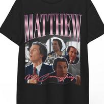 Matthew McConaughey T-Shirt, Matthew McConaughey Tees, Matthew McConaughey Retro 90s Shirt, Matthew McConaughey Gift Merch, Retro Movie Tee 3XL
