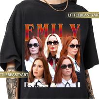 Emily Blunt as Emily retro 90s style vintage Rap Tee shirt L