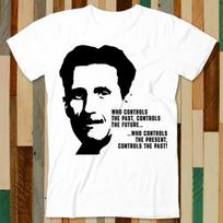 George Orwell Inspired 1984 Animal Farm T Shirt Adult Unisex Men Women Retro Design Tee Vintage Top A4974 2XL