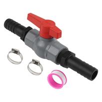 Dygliuotas žarnos jungiklis su rutuliniu vožtuvu ir žarnos jungikliu PVC uždarymo vožtuvas 1 (32Mm) + 25Mm