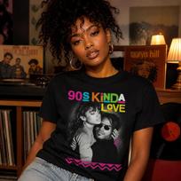 90s Kinda Love | Lisa Bonet and Lenny Kravitz Shirt, Retro 90s Couple Tee 4XL