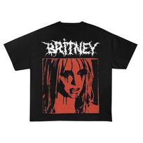 Britney Spears T-Shirt , Black metal T-shirt 4XL