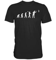 T-Shirt Dart Player Dart Arrows Evolution Darten Darts - Premium Shirt 4XL
